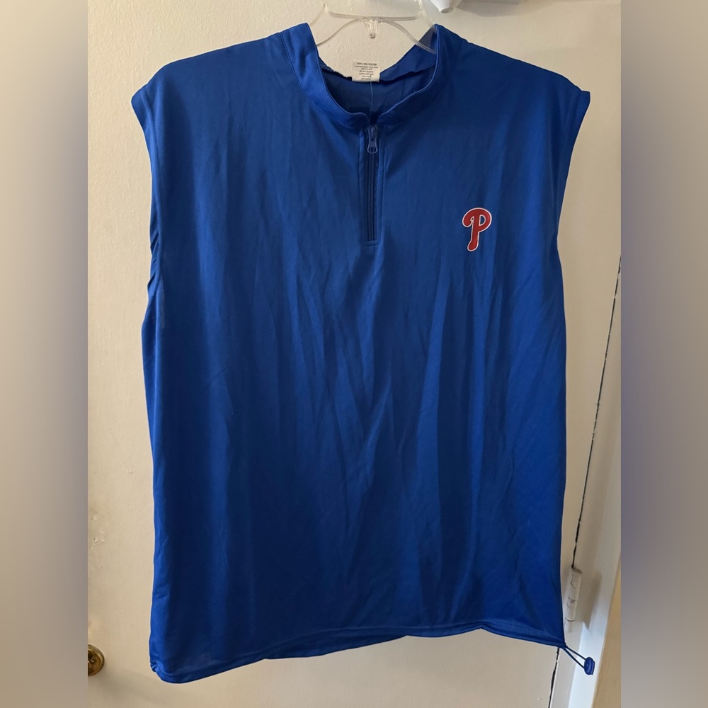 Men’s Philadelphia Phillies Sleeveless Shirt Size 2xl